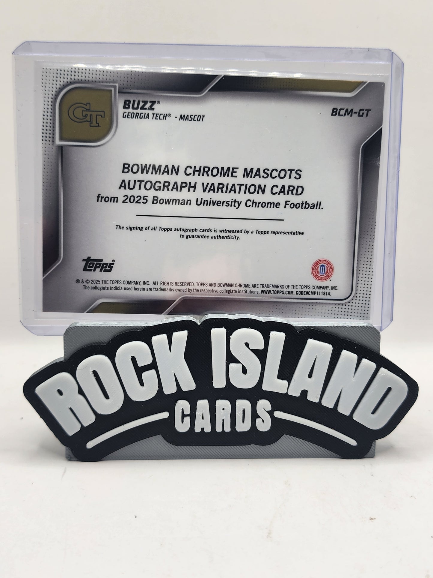 Buzz 2025 Topps Bowman University Chrome #BCM-GT 2/25