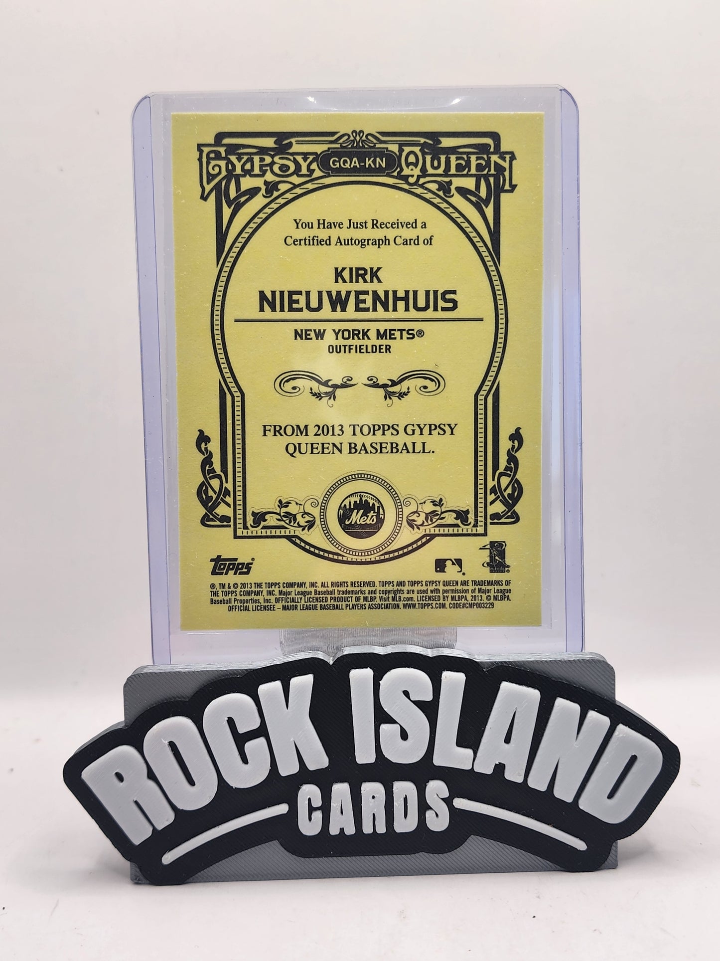 Kirk Nieuwenhuis 2013 Topps Gypsy Queen #GQA-KN