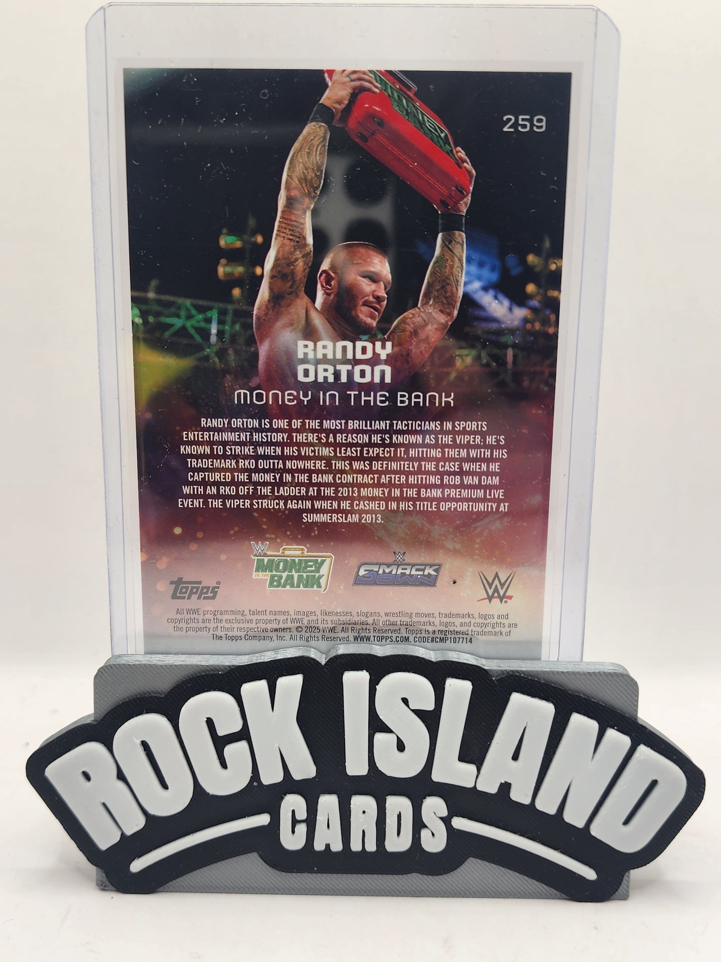 Randy Orton 2025 Topps WWE Universe #259 Money In The Bank 10/10