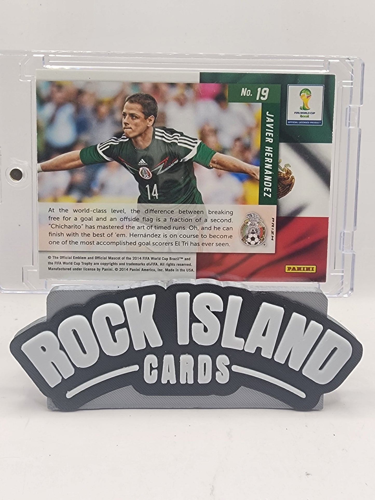 Javier Hernandez 2014 Panini Prizm World Cup Net Finders #19
