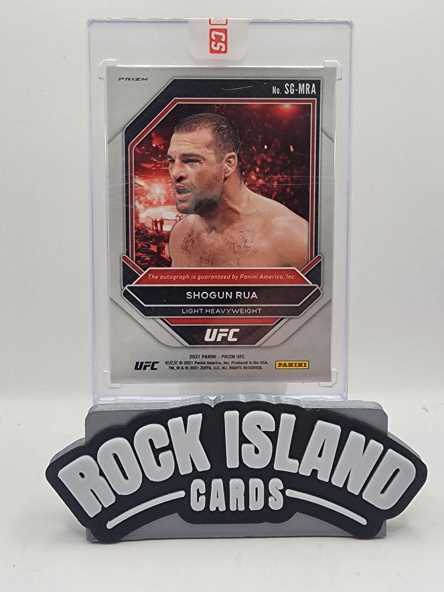 Shogun Rua 2021 Panini Prizm UFC Signatures #SG-MRA Mojo 19/25
