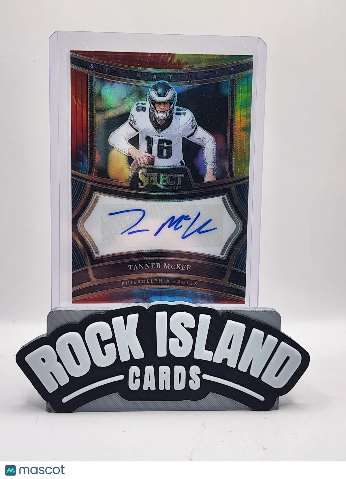 Tanner McKee 2024 Panini Select #SP-TME Tie-Dye 25/25