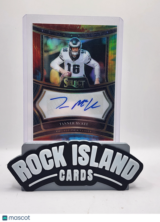 Tanner McKee 2024 Panini Select #SP-TME Tie-Dye 25/25
