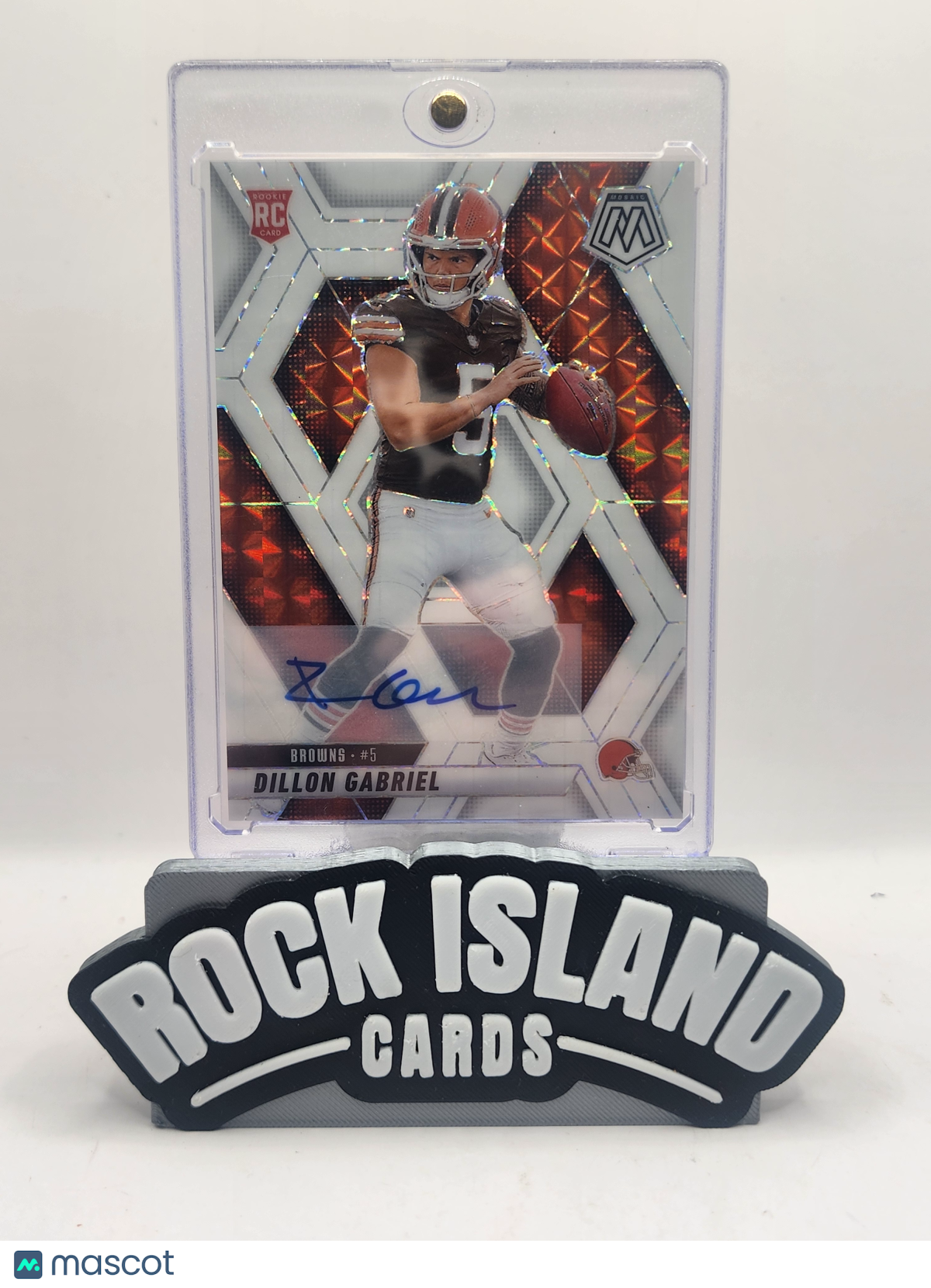 Dillon Gabriel 2025 Panini Mosaic #332 White RC 18/25