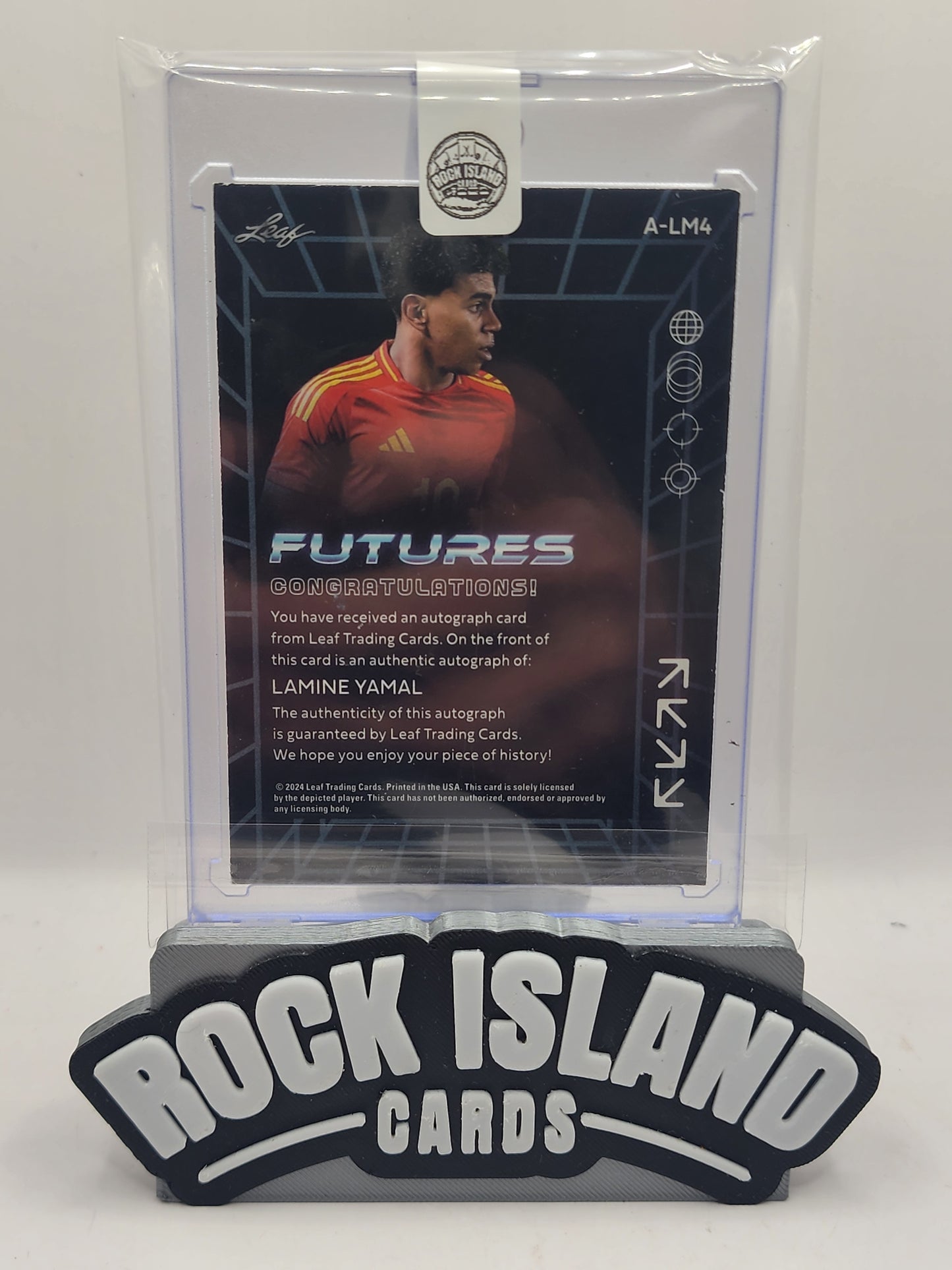 Lamine Yamal 2024 Leaf Futures #A-LM4 1 / 25