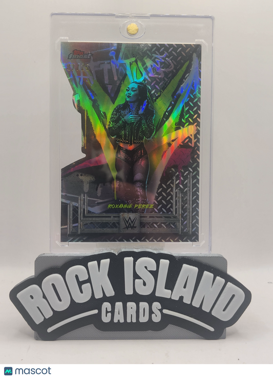 Roxanne Perez 2024 Topps WWE NXT #251 Attitude Die Cut 07/25