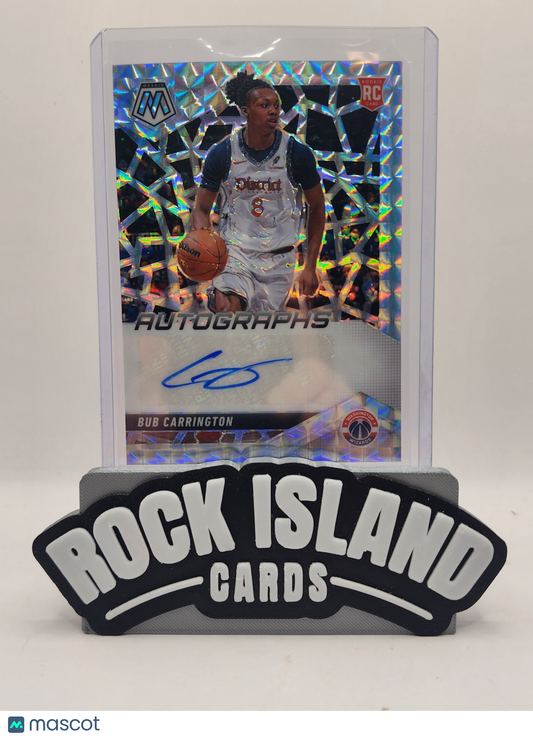 Bub Carrington 2024 - 25 Panini Mosaic Signatures #RAM-BUB RC