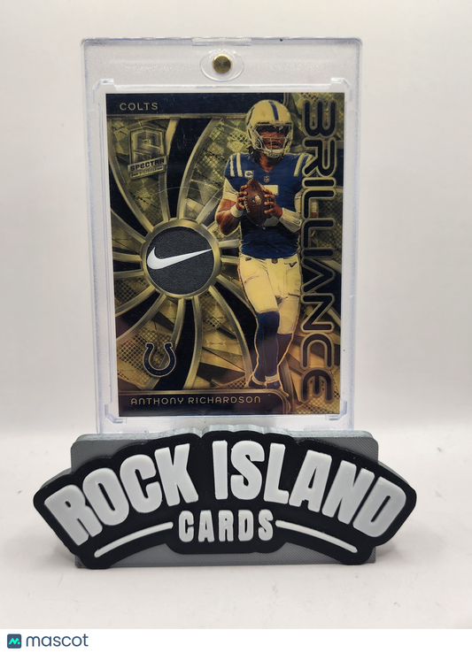 Anthony Richardson 2024 Panini Certified Brilliance #BRI-ARN Gold Vinyl 1 of 1
