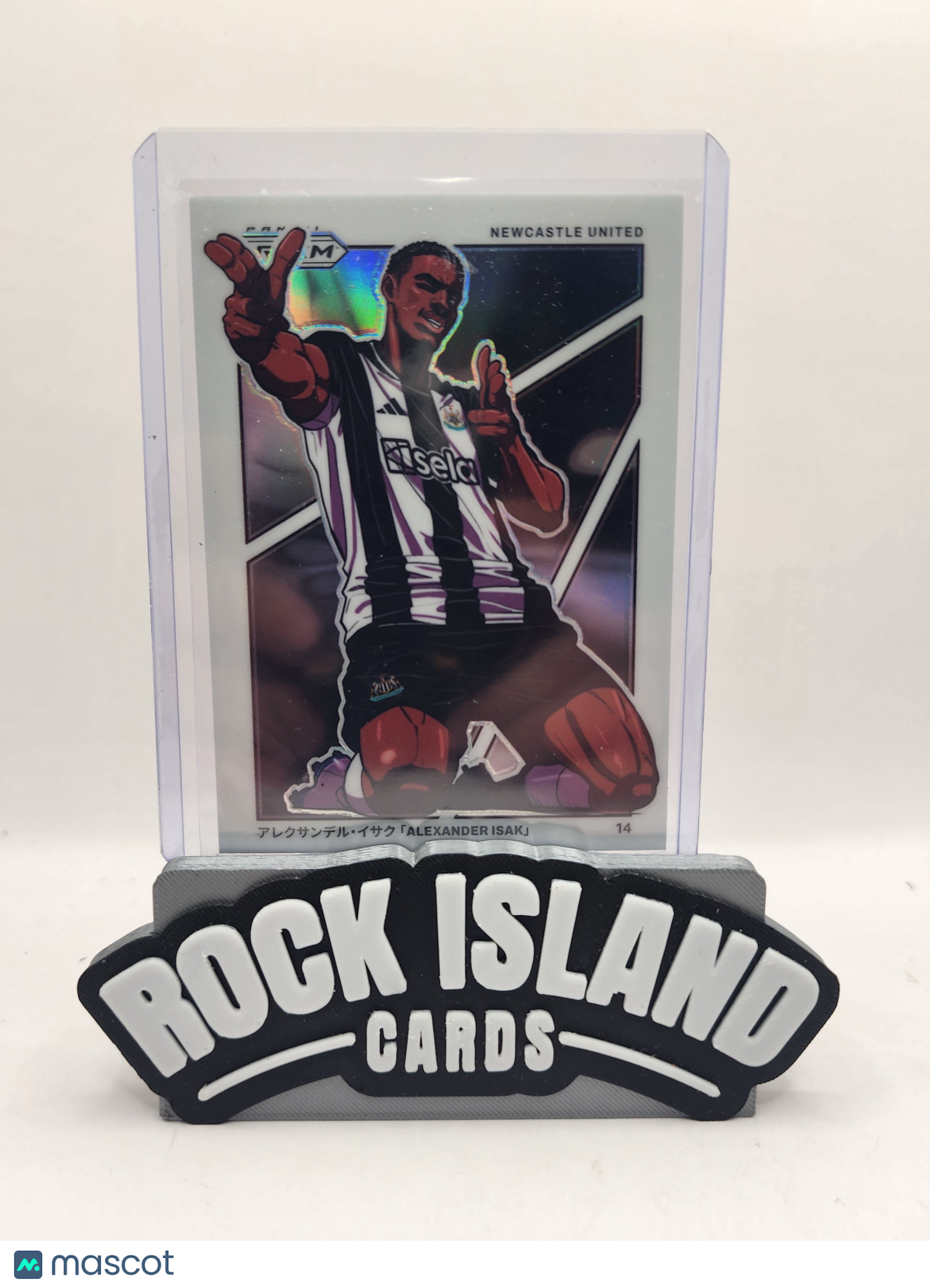 Alexander Isak 2025 Panini Prizm Premier League #12 Manga