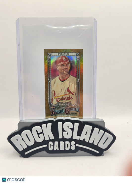 Albert Pujols 2025 Topps Allen & Ginter Gold Mini /50