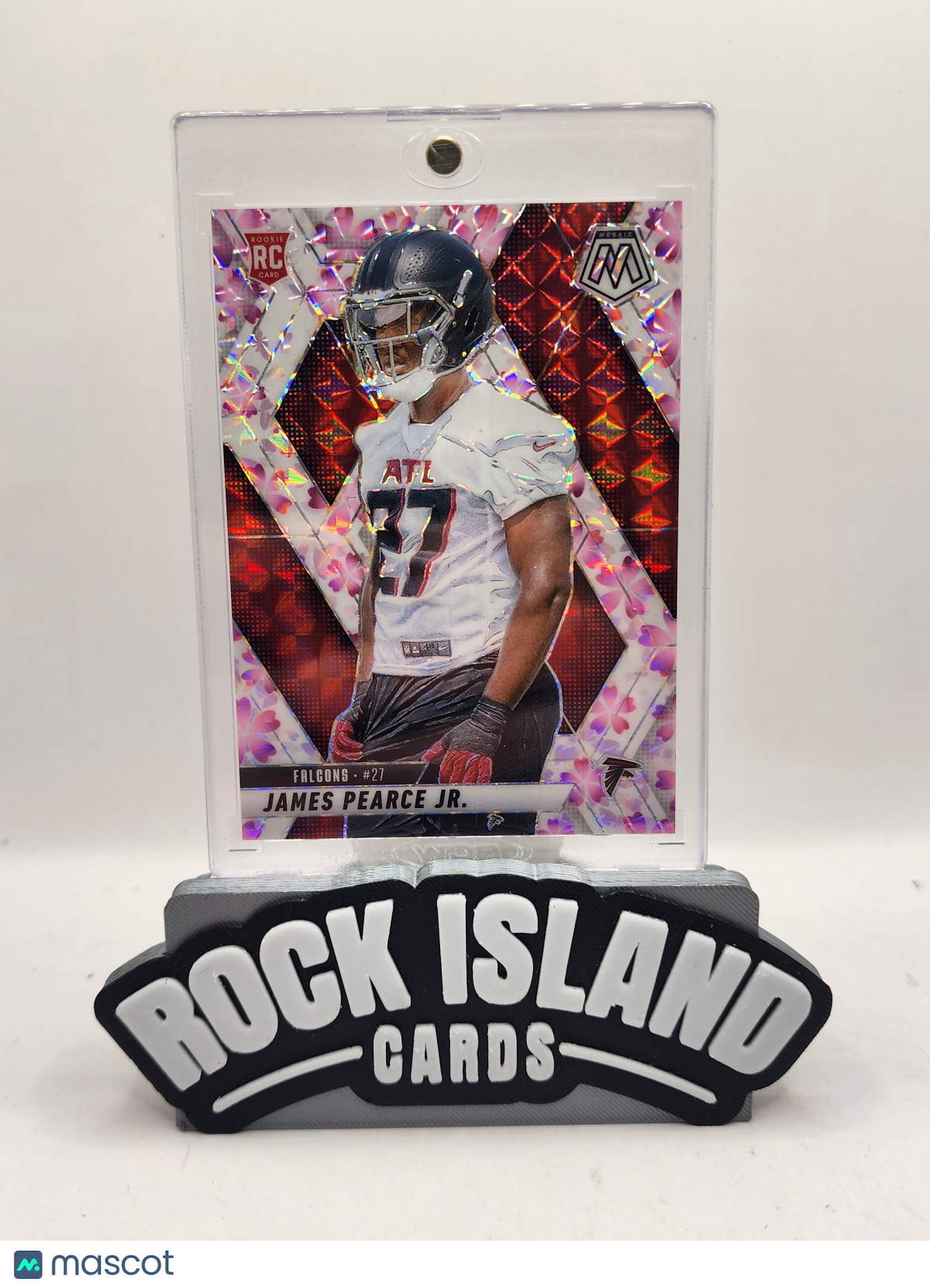 James Pearce Jr. 2025 Panini Mosaic #357 Cherry Blossom 20/20 RC