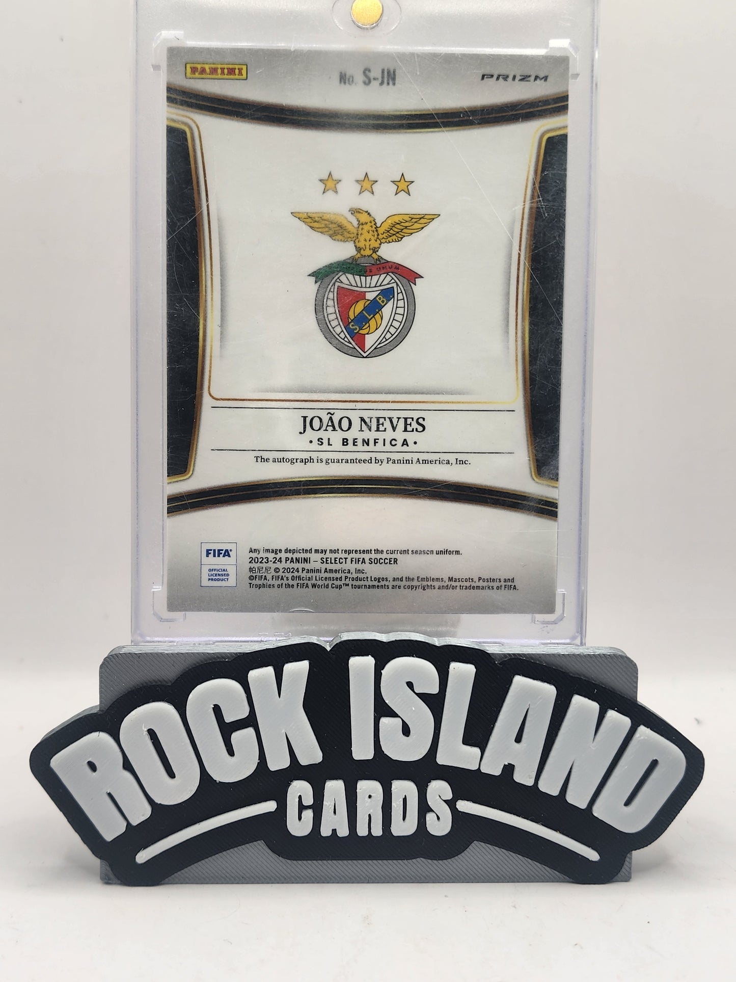 João Neves 2023-24 Panini Select FIFA #S-JN Blue Pulsar Auto