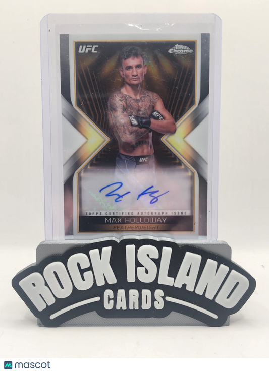 Max Holloway 2024 Topps Chrome UFC #MEA-MHO