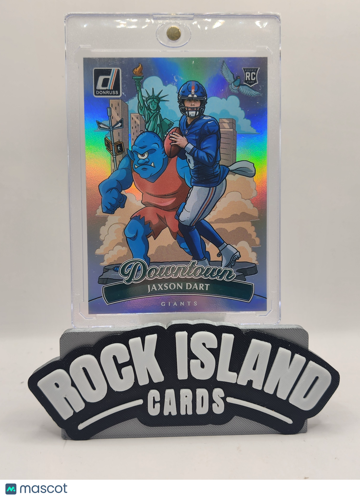 Jaxson Dart 2025 Panini Donruss #14 Downtown Rookie