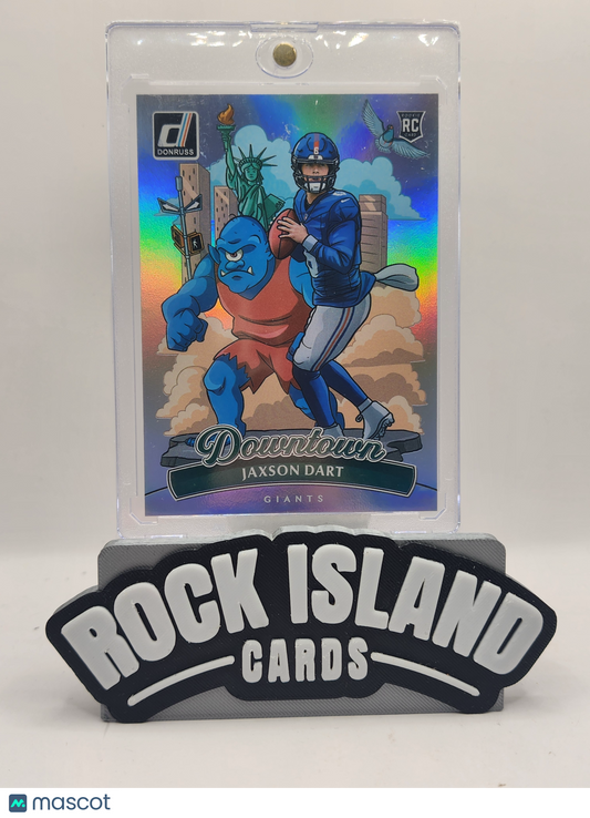 Jaxson Dart 2025 Panini Donruss #14 Downtown Rookie