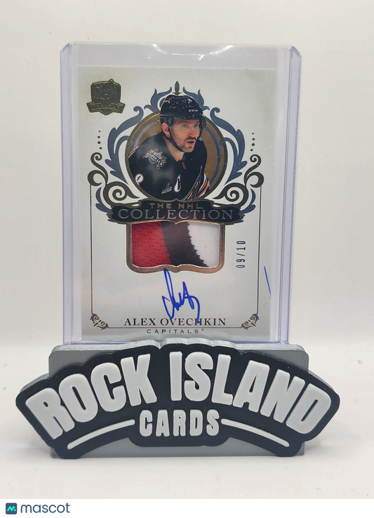 Alex Ovechkin 2022 Upper Deck The Cup The NHL Collection Auto 3 Clr Patch /10