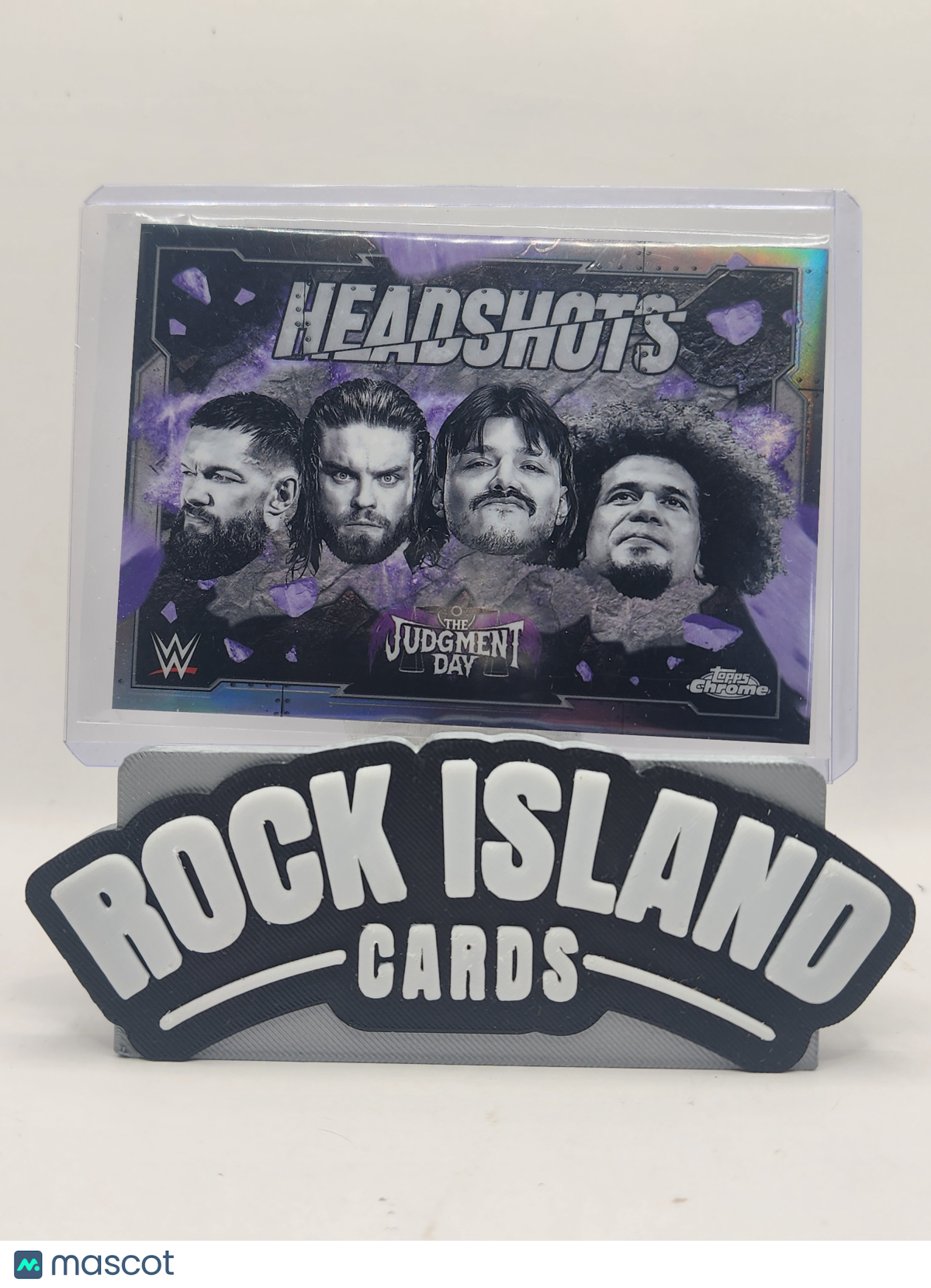 The Judgment Day 2025 Topps Chrome WWE #HS-DAY Headshots