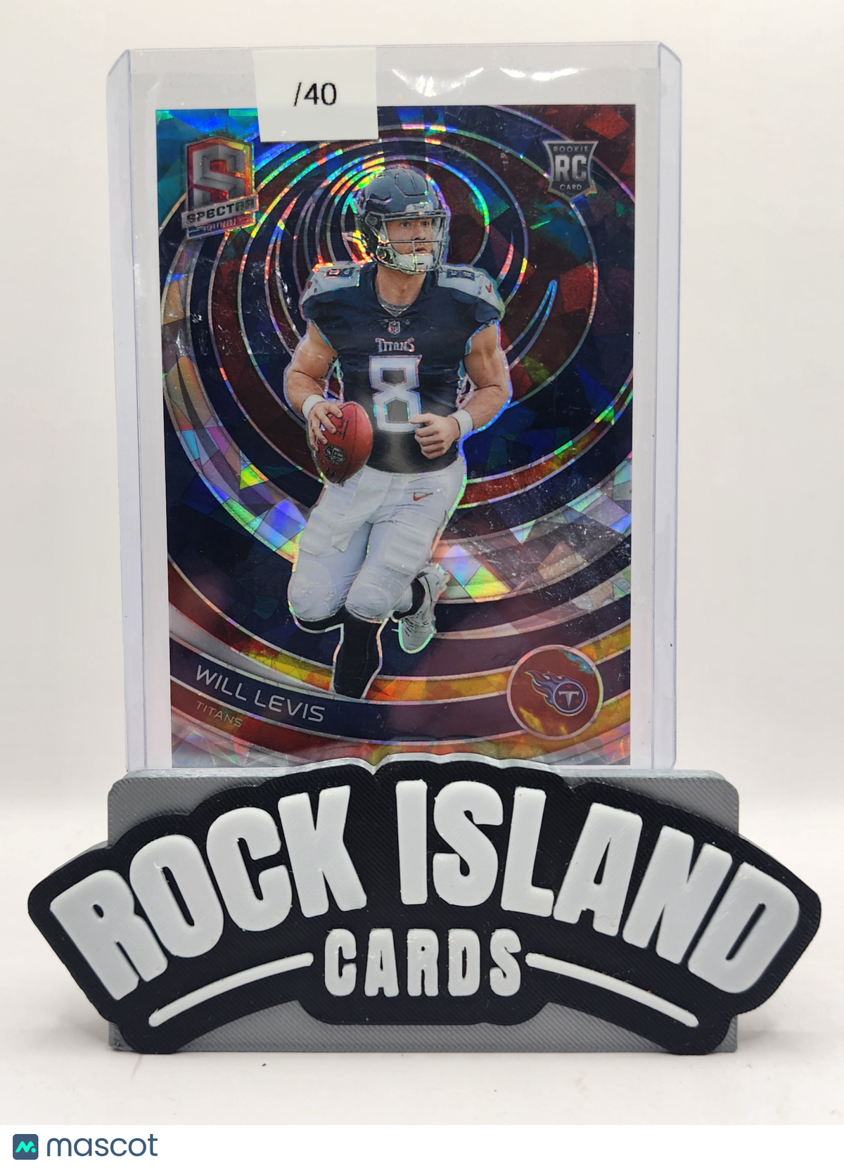 Will Levis 2023 Panini Spectra Prizm #138 Rookie 20/40