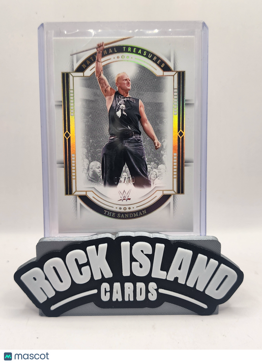 The Sandman 2024 Panini National Treasures WWE #84 05/10
