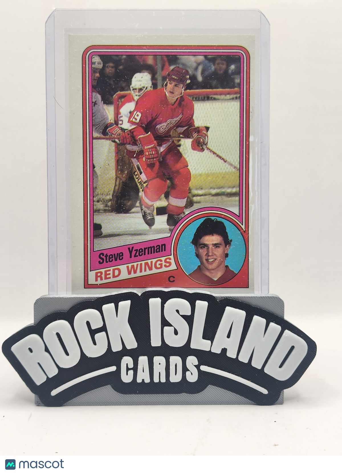 Steve Yzerman 1984 Topps #49 Rookie