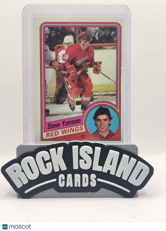 Steve Yzerman 1984 Topps #49 Rookie