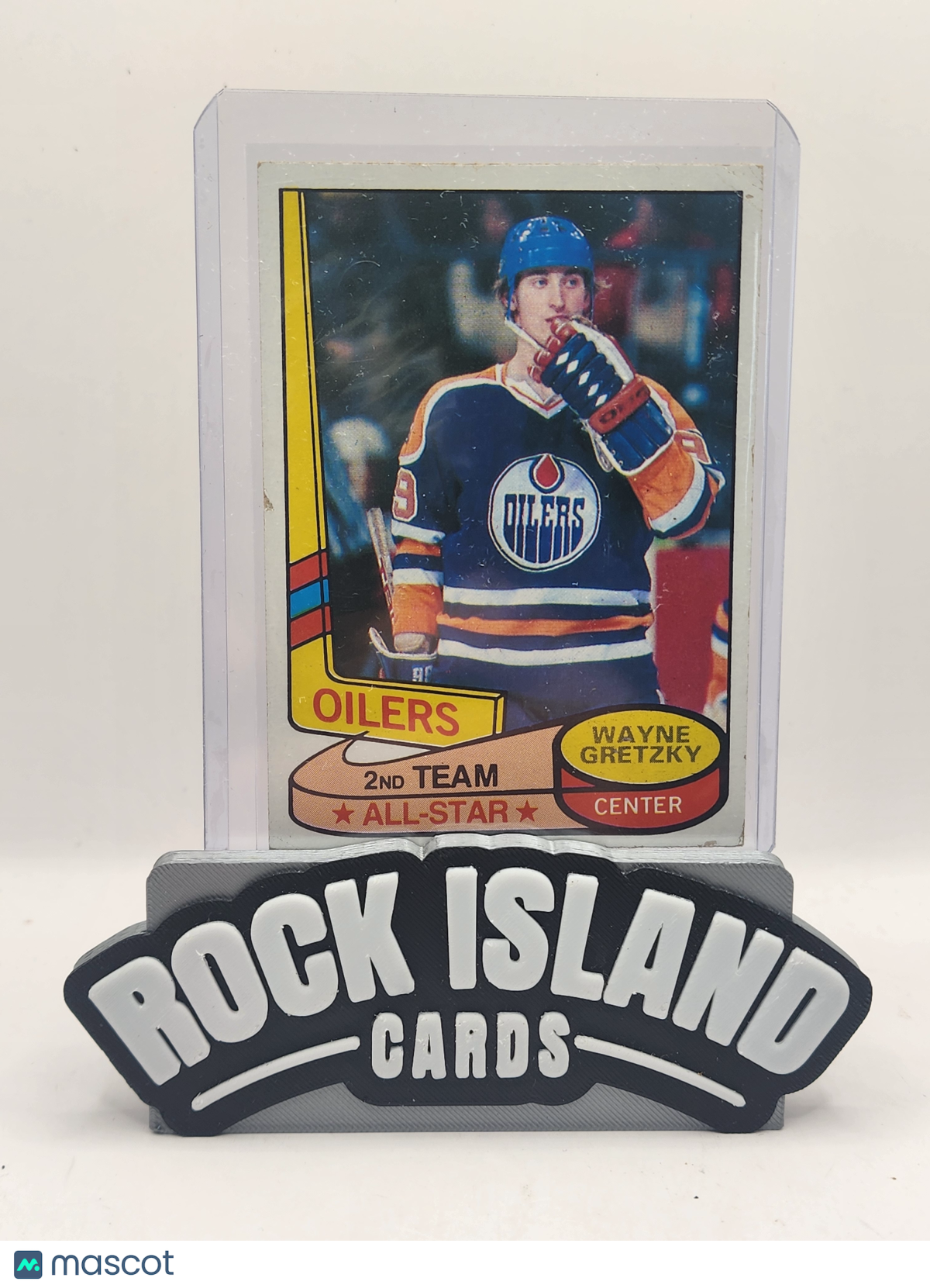 Wayne Gretzky 1981 Topps #87 2nd team All-Star