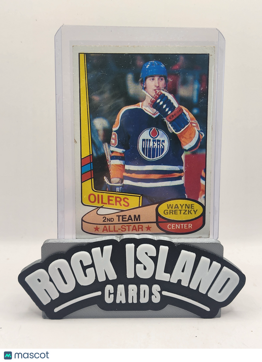 Wayne Gretzky 1981 Topps #87 2nd team All-Star