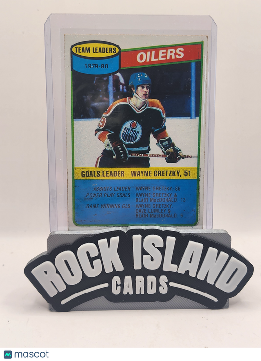 Wayne Gretzky 1980 Topps #182