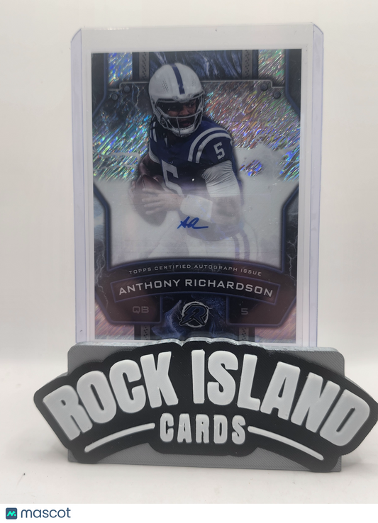 Anthony Richardson 2025 Topps Resurgence #RS-ARI Blue Shimmer
