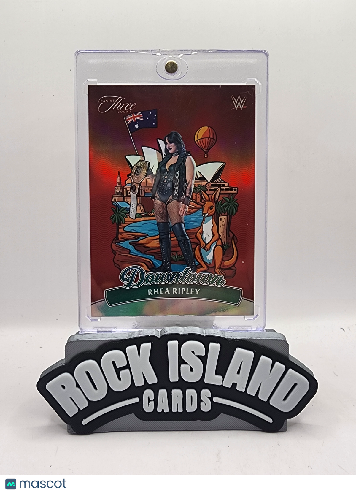 Rhea Ripley 2024 Panini Three Count WWE #8 Downtown