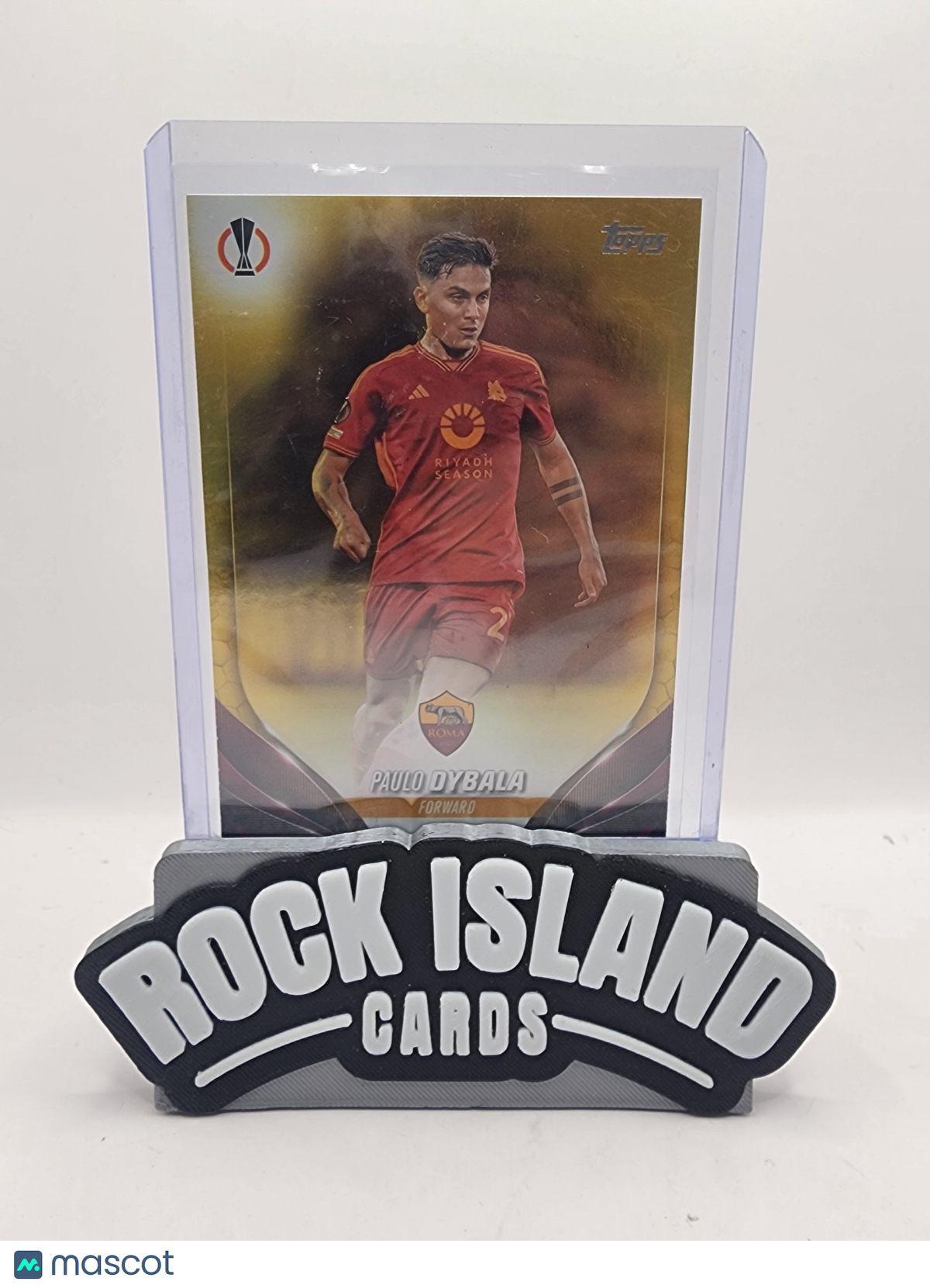 Paulo Dybala 2023 Topps UEFA Club Competitions #128 Gold 37/50