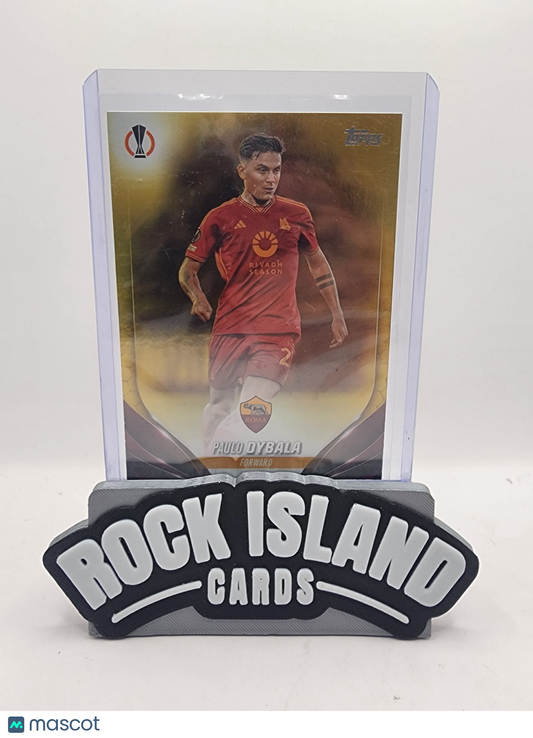 Paulo Dybala 2023 Topps UEFA Club Competitions #128 Gold 37/50
