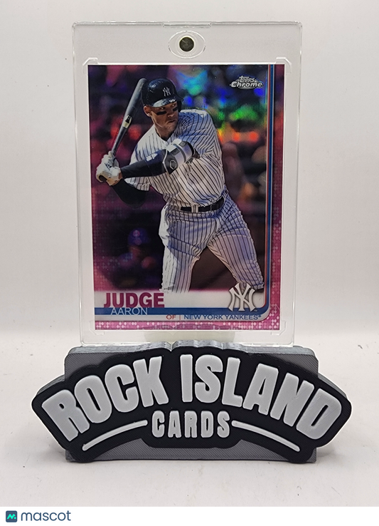 Aaron Judge 2019 Topps Chrome #100 Pink Refractor