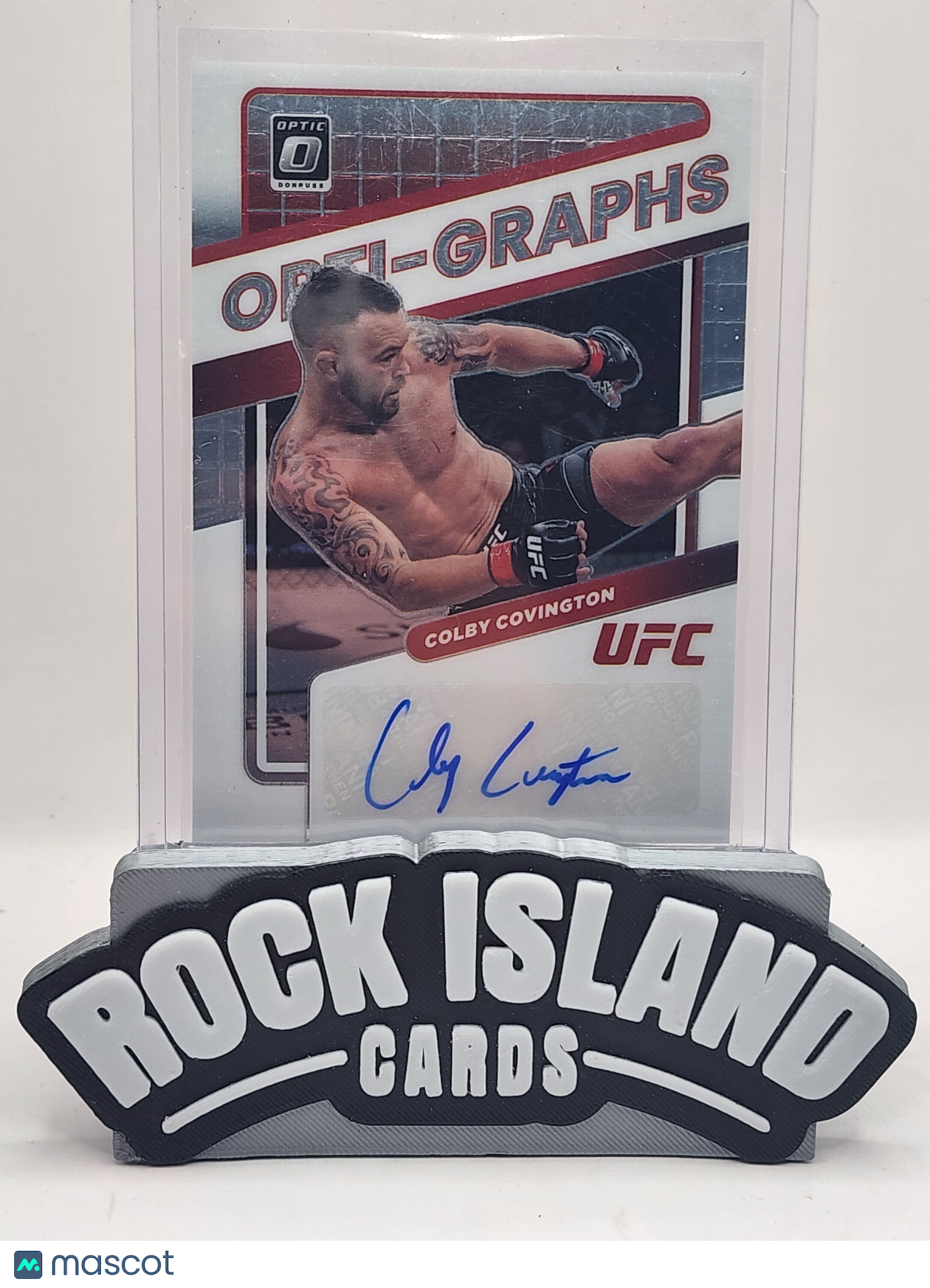 Colby Covington 2022 Panini Donruss Optic Opti-Graphs #OG-CCV