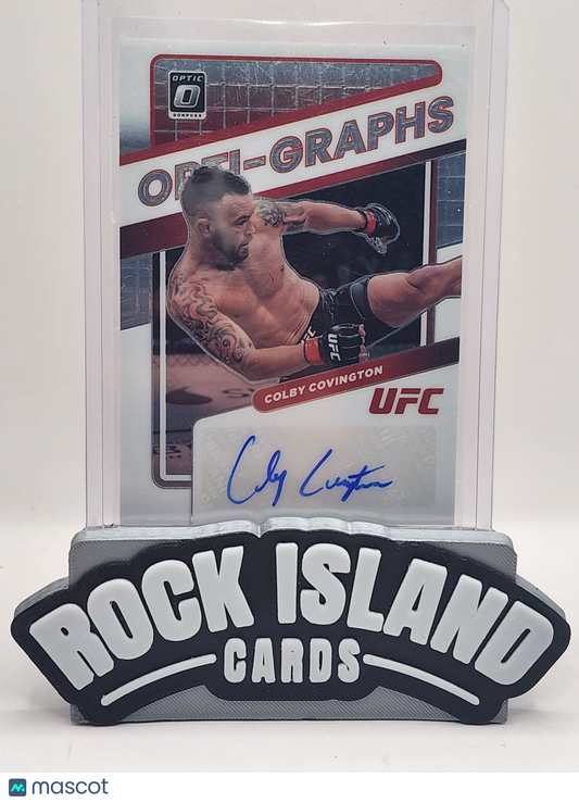 Colby Covington 2022 Panini Donruss Optic Opti-Graphs #OG-CCV