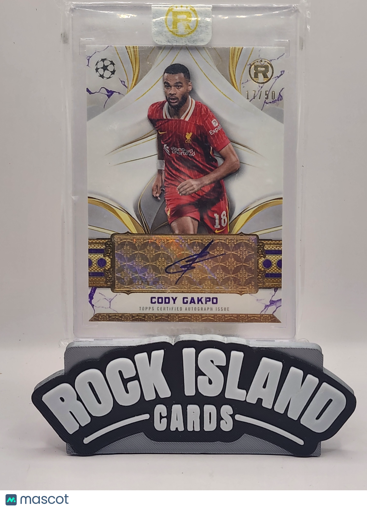 Cody Gakpo 2025 Topps Reverence UEFA Club Competitions #RA-CG 17/50