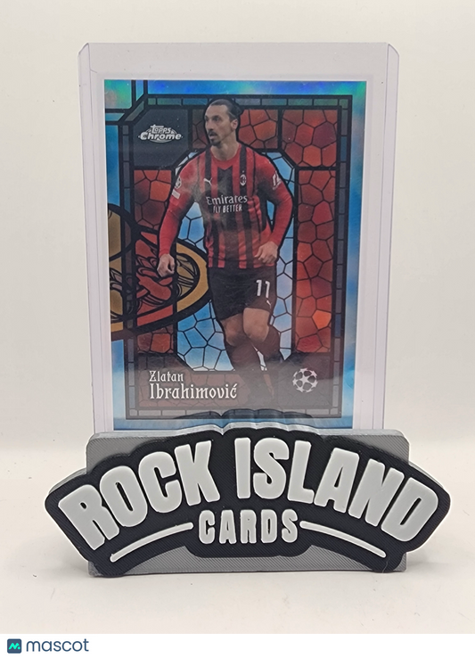 Zlatan Ibrahimovic 2025-26 Topps Chrome UEFA Club Competitions #G-9 The Grail