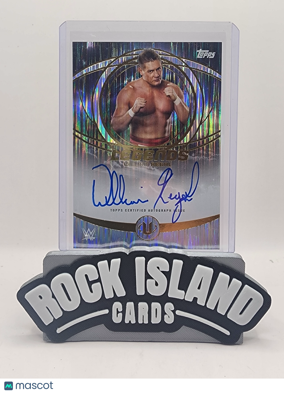 William Regal 2025 Topps WWE Undisputed Legends #LGA-WRE Autograph