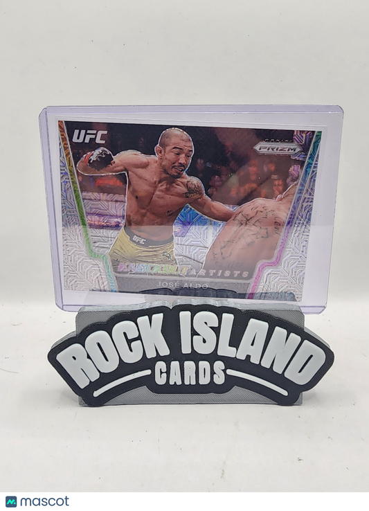 Jose Aldo 2021 Panini Prizm UFC Knockout Artists #8 Silver 21 / 25