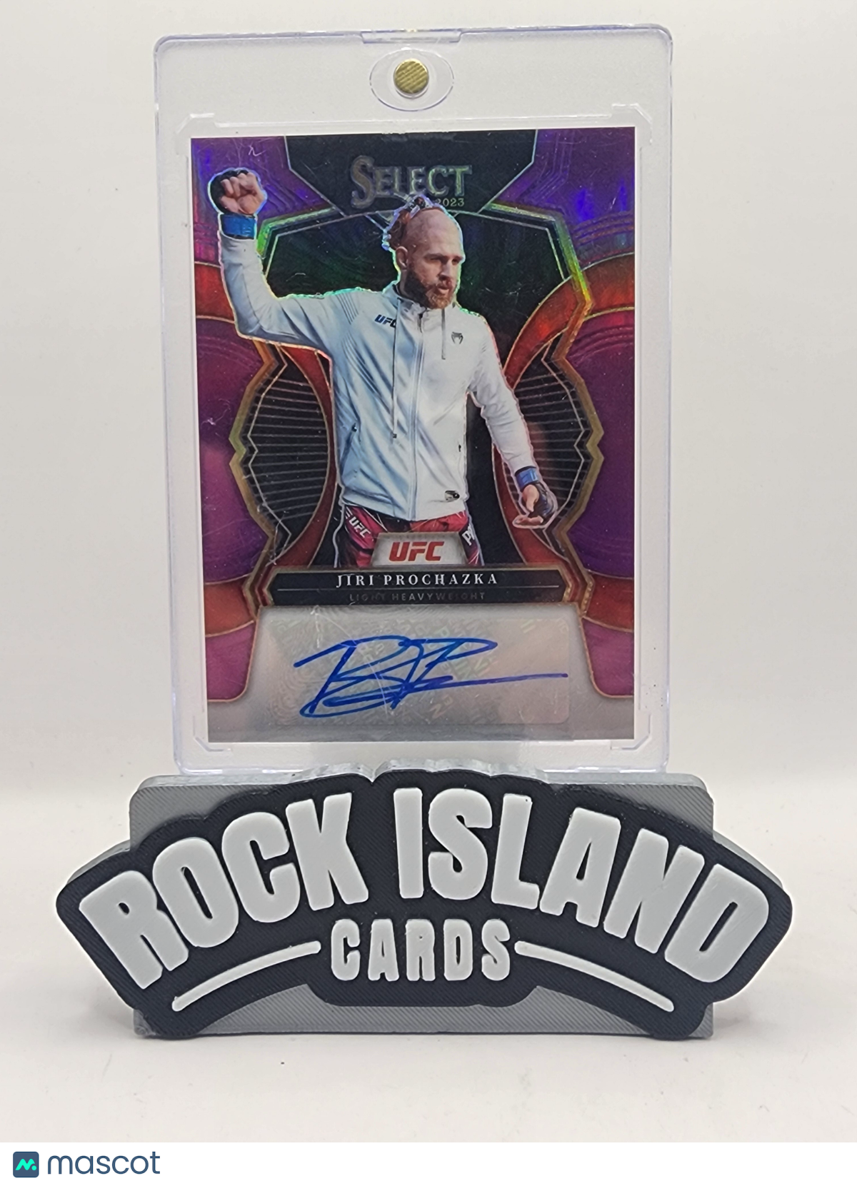 Jiri Prochazka 2023 Panini Select Prizm UFC #SG-JPZ Purple 48/49
