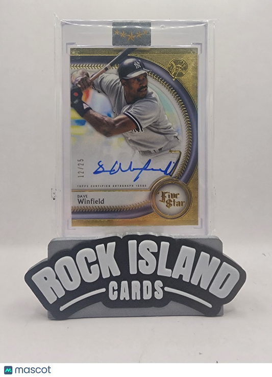 Dave Winfield 2024 Topps Five Star #FSA-DWF 12/25