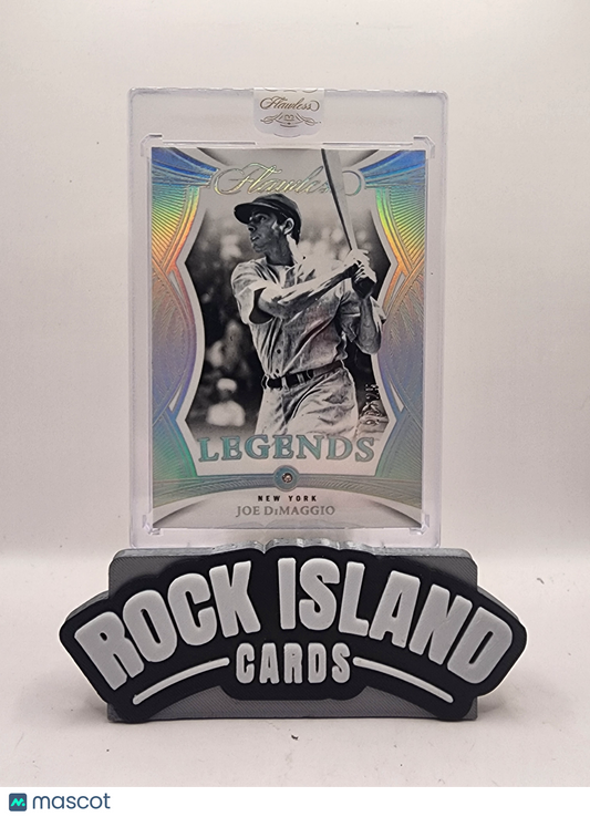 Joe DiMaggio 2025 Panini Flawless Baseball #94 Legends Silver /25 Diamond