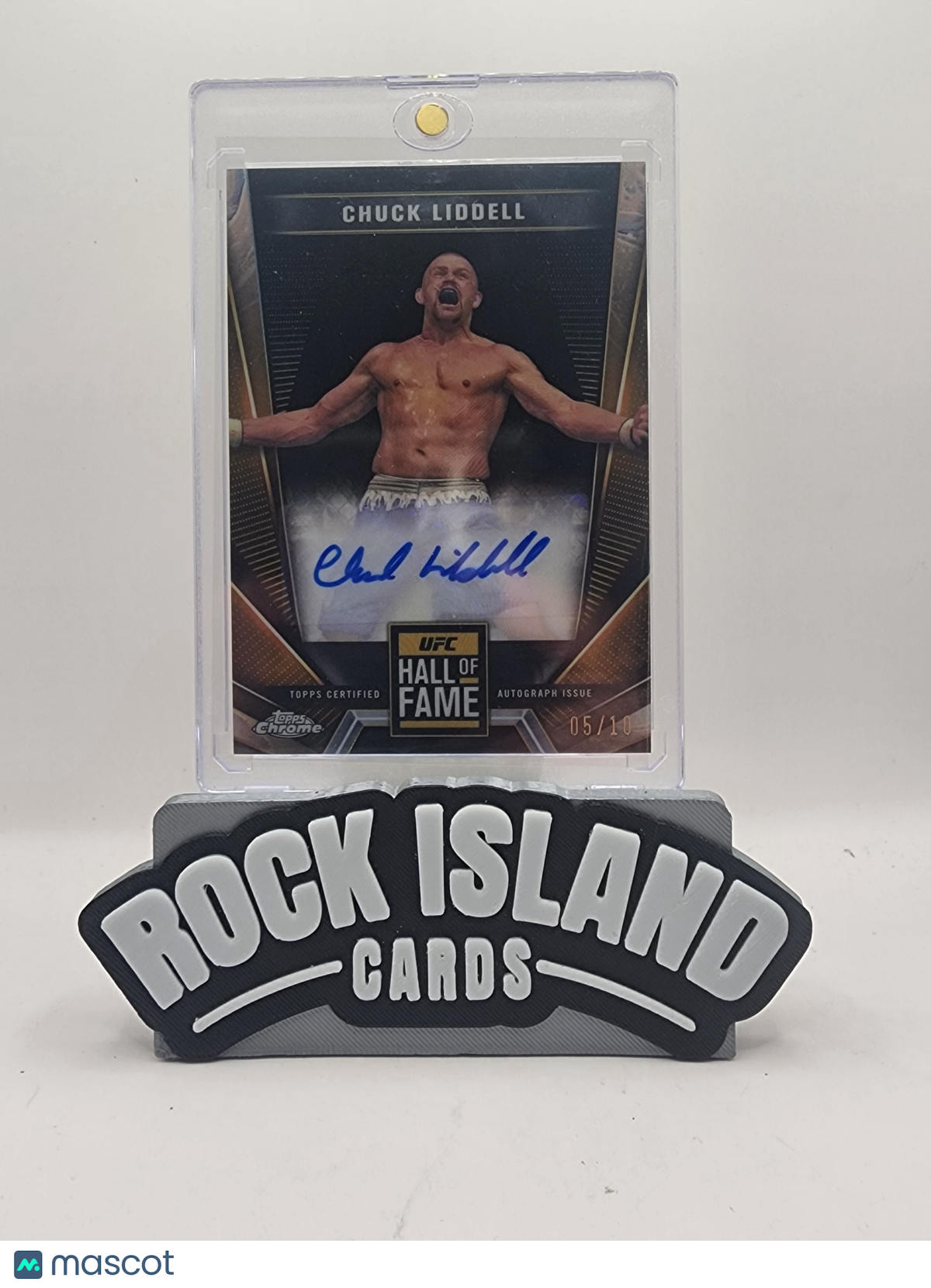 Chuck Liddell 2024 Topps Chrome UFC Hall of Fame #HFA-CLI 05/10
