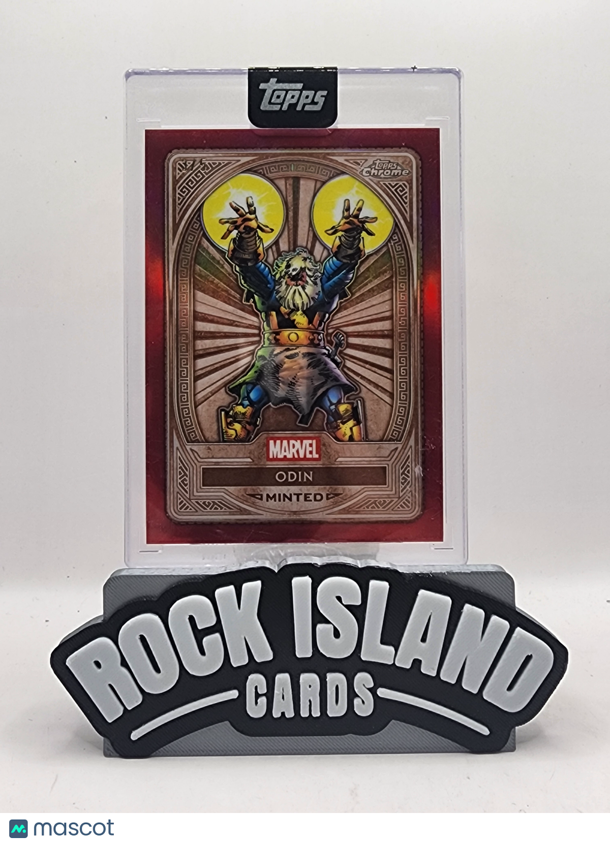2025 Topps Chrome Marvel Mint Odin /5 #11