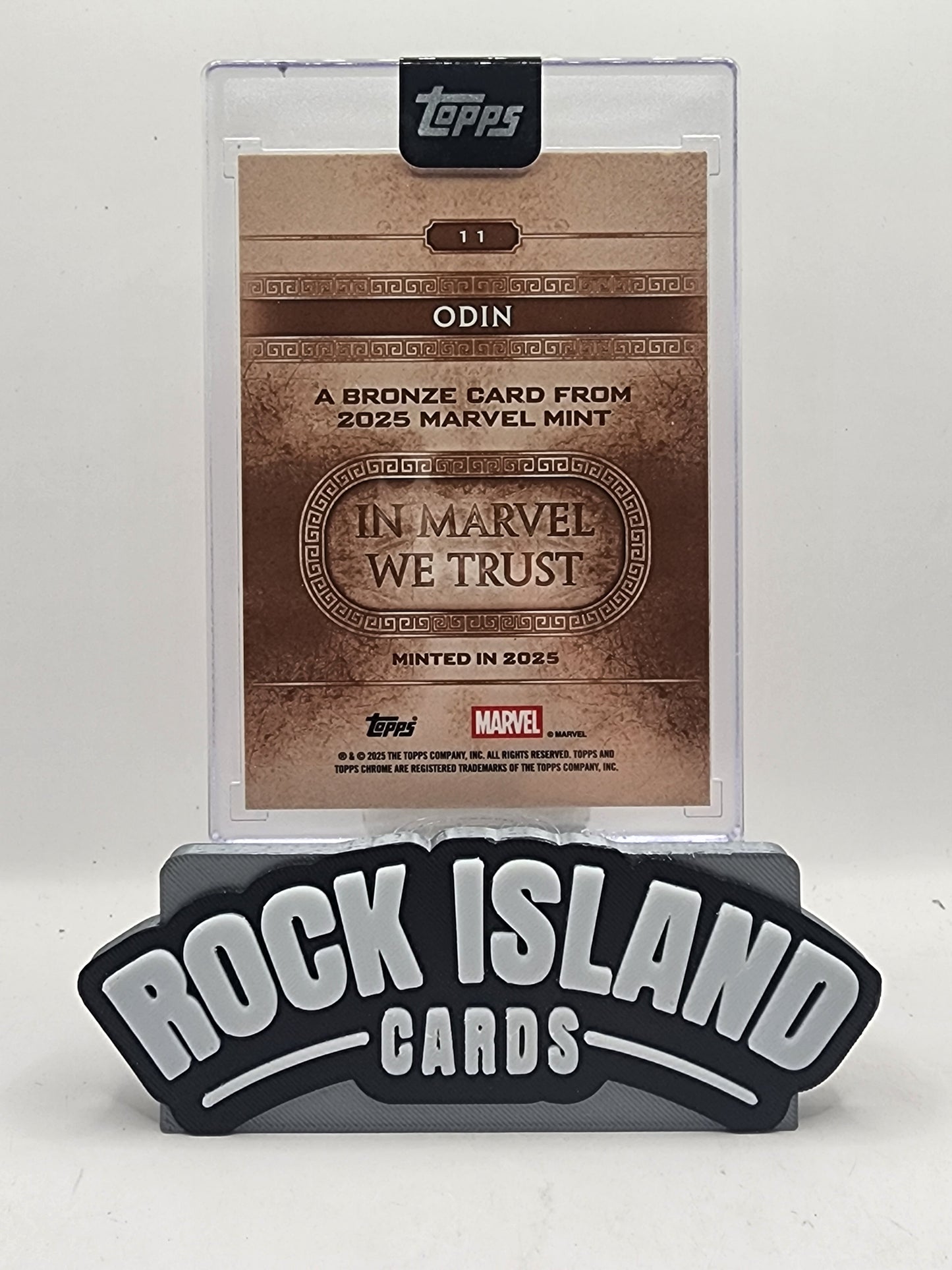2025 Topps Chrome Marvel Mint Odin /5 #11