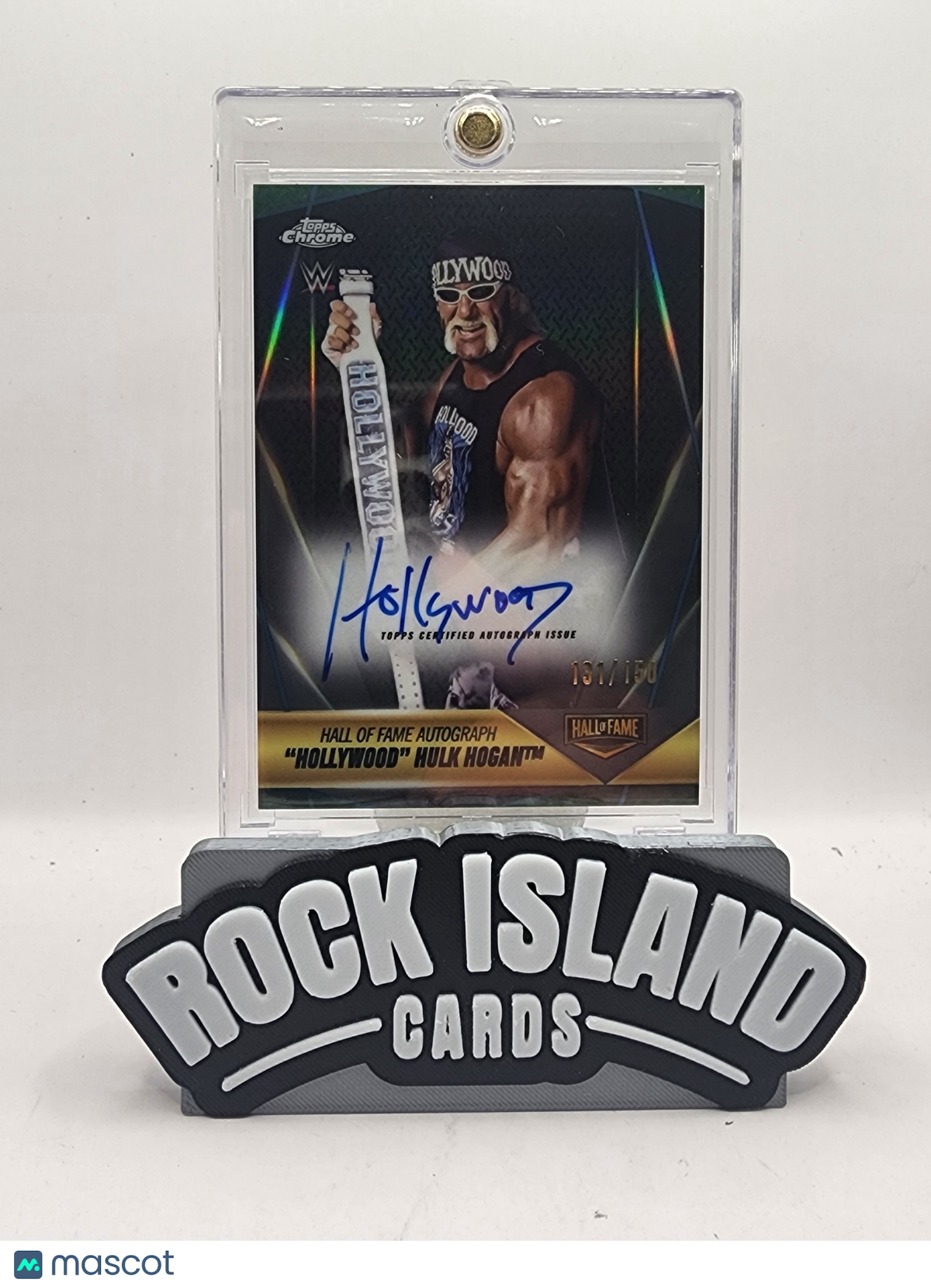 Hollywood Hulk Hogan 2025 Topps WWE Chrome #HOF-HH 131/150