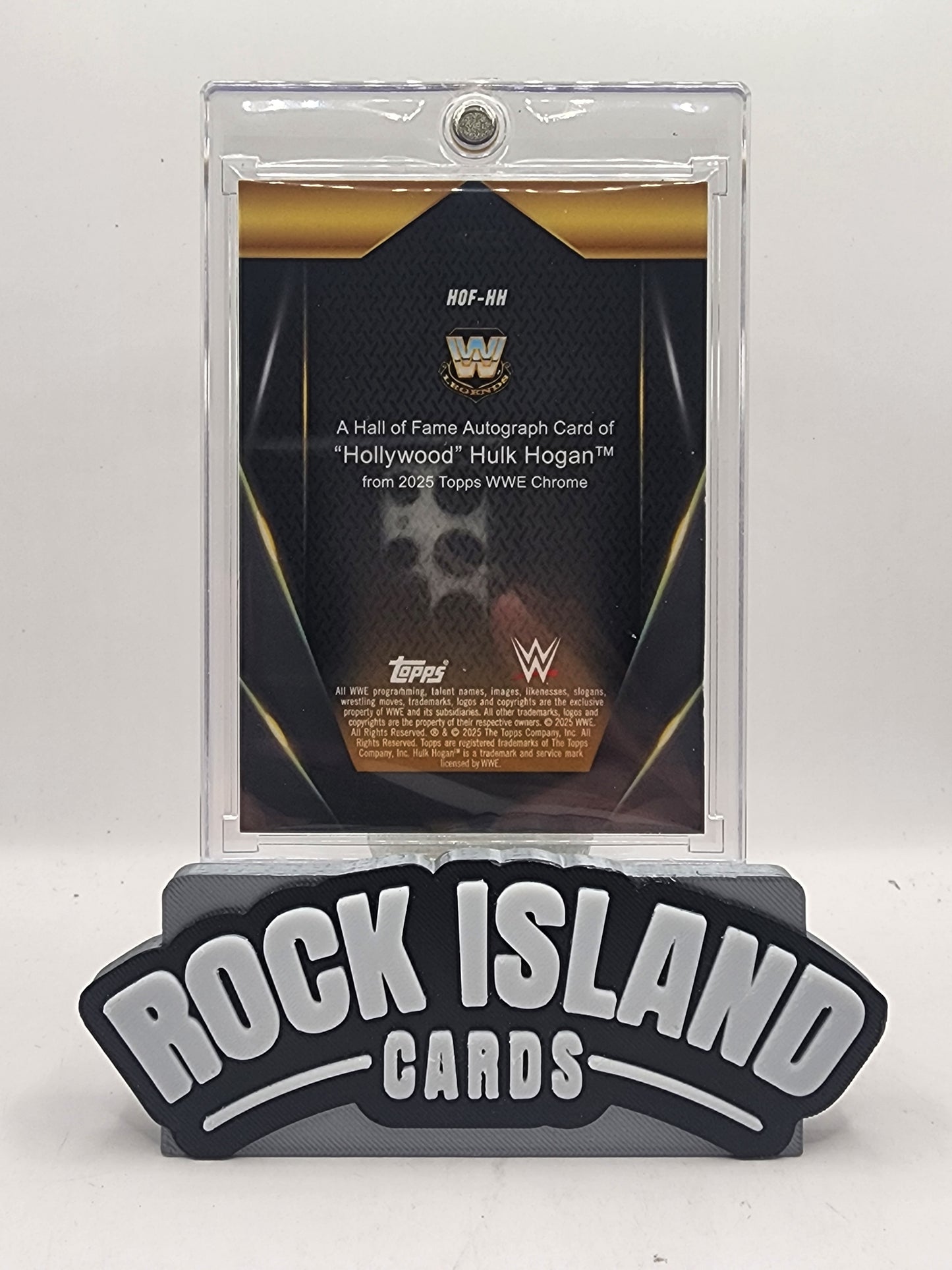 Hollywood Hulk Hogan 2025 Topps WWE Chrome #HOF-HH 131/150