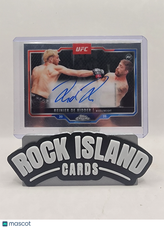 Reinier de Ridder 2025 Topps Chrome UFC #CRA-RR RC