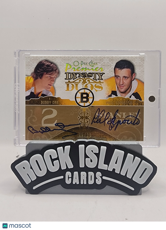 Phil Esposito Bobby Orr 2008 O-Pee-Chee Premier Dynasty Duos #DD-OE /25