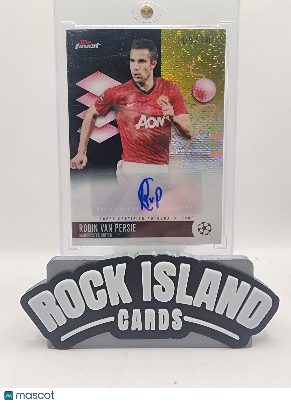 Robin Van Persie 2026 Topps Finest UEFA Club Competitions #BA-VP /10